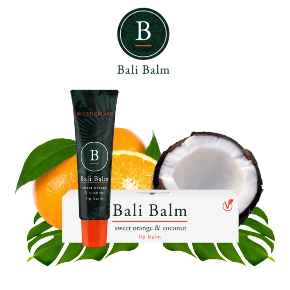 BALI BALM SWEET ORANGE & COCONUT LIP BALM